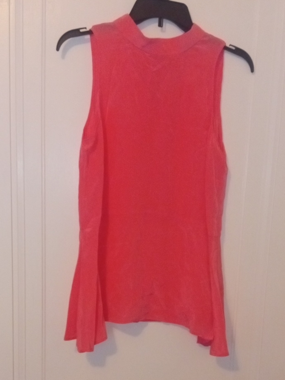 NWT women small sleeveless pink , tie back neck, ANtonio Melani